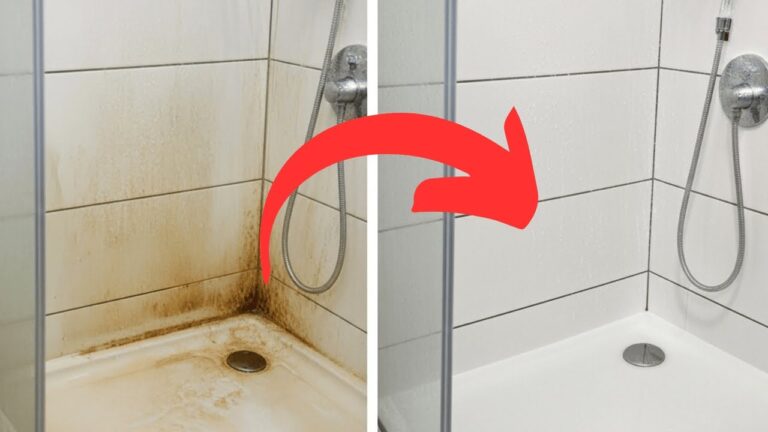 Schrob NOOIT meer je doucheglas, doe gewoon DIT 🚿