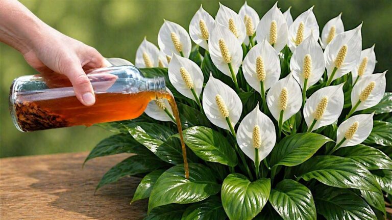 🌸HET LIJKT WEL MAGIE! Slechts 1 LEPEL laat elke KLEINE plant in 3 DAGEN BLOEIEN (Zelfgemaakt recept)