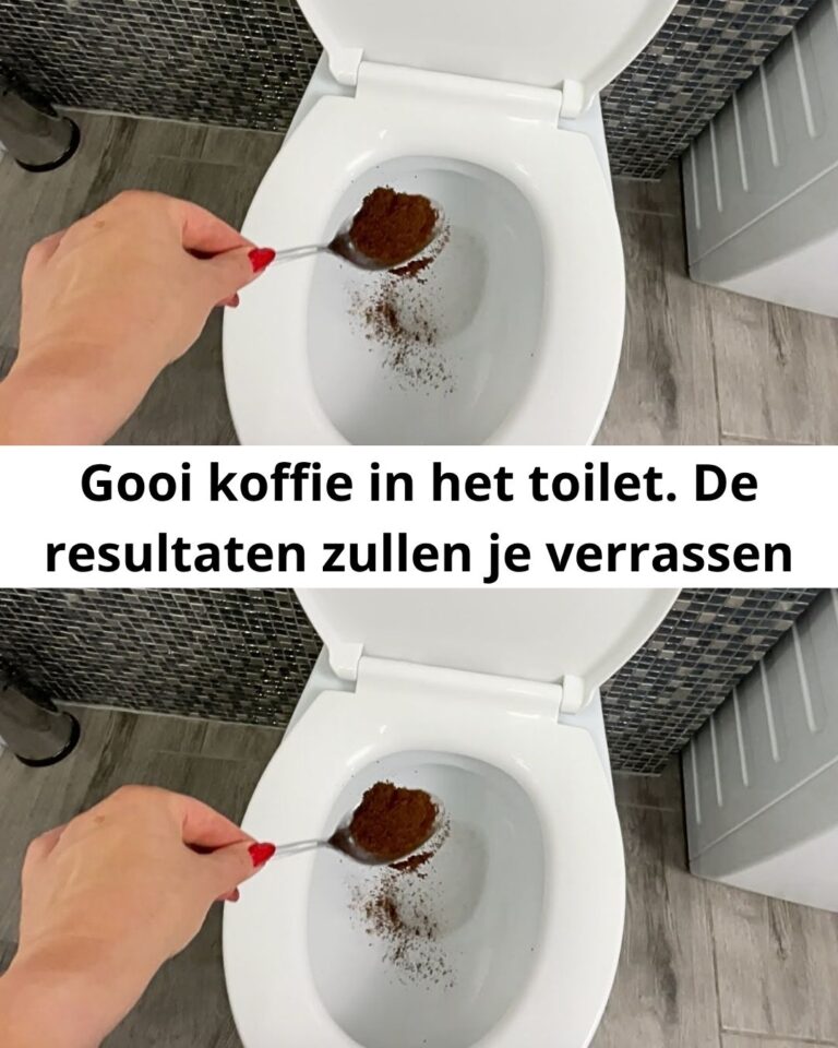 Gooi koffie in het toilet. De resultaten zullen je verrassen