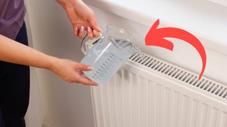 Giet dit vóór het stookseizoen over de radiator. De rekeningen zullen lager zijn